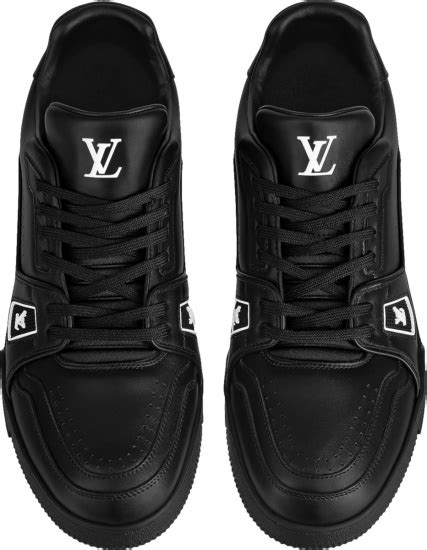 sneakers donna gold blak louis vuitton 2018|Black Sneakers Shoes .